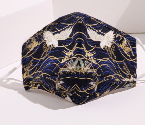 Masque en tissu Masque avec des cigognes
