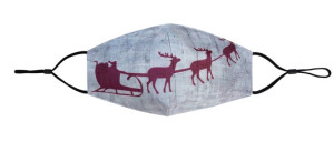 Masken mit Weihnachtsmann