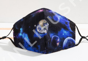 Masque en tissu Masque avec motif d’espace