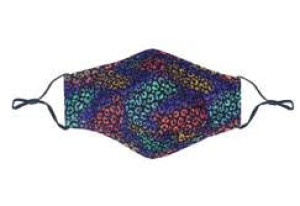 Masque en tissu Masque léopard coloré