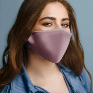 Seidenmaske der Frauen in rosa Farbe | BRINE MED CARE