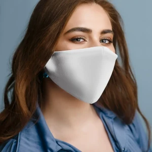 Diese reine weiße Seidenmaske ist sehr angenehm | BRINE MED CARE