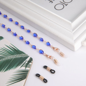 Attraktive Blaue Rose Farbe Brillenkette von BRINE MED CARE