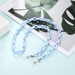 Brillenkette halter Halskette für Brille in hell himmelblau | Brine Med Care