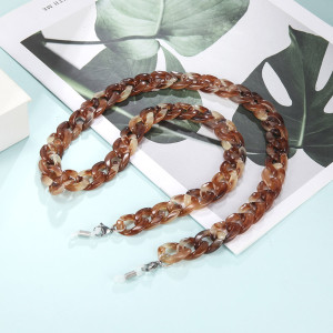 Halskette Brillenkette halter mit Heller Bernstein Farbe von Brine Med Care