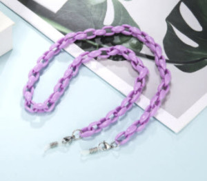 Hochwertige licht lila Farbe Brillenkette halter Halskette | Brine Med Care