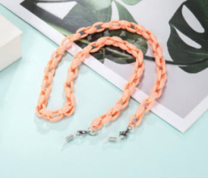 Sehr hübsche hell orange Farbe Brillenkette halter von Brine Med Care