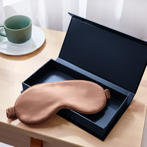 Bronze Seiden-Schlafmaske | Anti-Aging & Feuchtigkeit | Gegen Falten