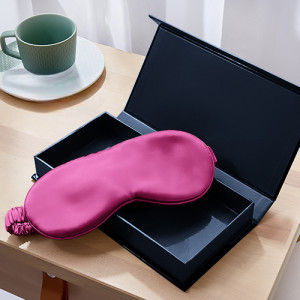 Fuchsia Schlafmaske aus 100% Seide, Lieferung in 2-3 Tagen