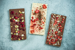 Schokoladenform für Frucht-Schokolade