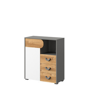 Nowoczesna komoda do pokoju młodzieżowego 80 cm COOLIFY