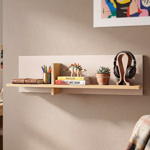 Półka ścienna na książki 90 cm wisząca do pokoju młodzieżowego LUMI