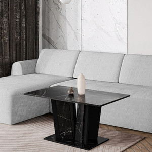 Stolik kawowy do salonu 100x60 cm DENOS czarny