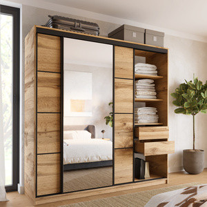 WYPRZEDAŻ Szafa z lustrem 200 cm LOFT