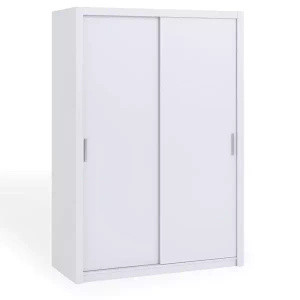 Biała szafa przesuwna 150 cm BELLA