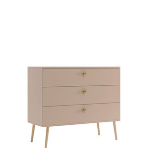 Nowoczesna komoda z szufladami 100 cm BONE macchiato
