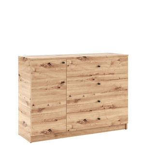 Komoda 120 cm z szufladami do salonu ERIS dąb artisan