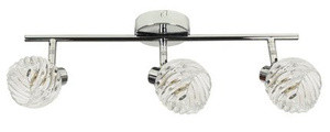 Lampa sufitowa listwa 3-płomienna do salonu FOX nowoczesna