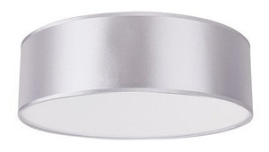 Szara lampa wisząca sufitowa okrągła do salonu KIOTO 40 cm