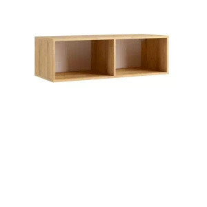 Półka wisząca 100 cm dąb złoty MODERN