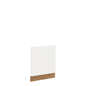 Front do zmywarki z widocznym panelem sterującym 60 cm Biały połysk VIKI