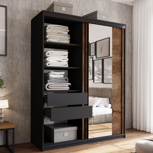 Szafa przesuwna 150 cm z lustrem LAMEL 3D