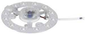 Biały panel LED 12W 6500K do plafonu sufitowego MERC01 okrągły 13 cm
