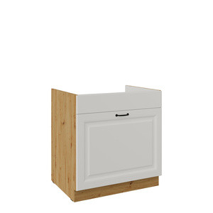 Szafka pod zlewozmywak 80 cm z szufladą na kosze STYLE