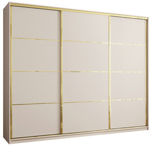 WYPRZEDAŻ Szafa przesuwna 280 cm GOLD NEW MAX