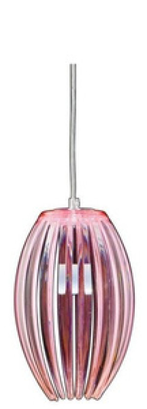 Różowa lampa wisząca regulowana do salonu ABUKO 1xE27 100 cm