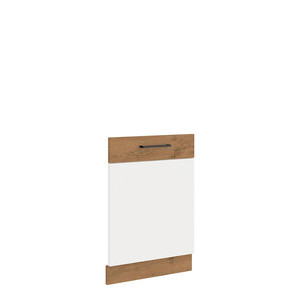 Front do zmywarki z zakrytym panelem sterującym 60 cm Biały połysk VIKI