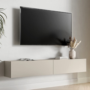 Szafka wisząca RTV 200 cm do salonu GIANO kaszmir