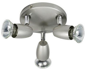 Lampa sufitowa potrójna punktowa do salonu TRIMA 3xGU10