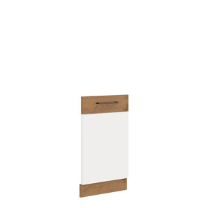 Front do zmywarki z zakrytym panelem sterującym 45 cm Biały połysk VIKI