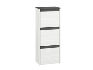 Wysoka wąska szafka na buty do przedpokoju 50 cm HYGA