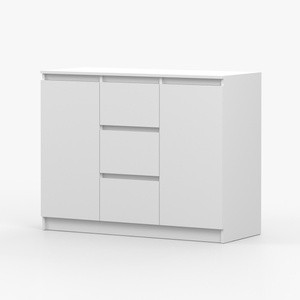 Biała komoda z szufladami 120 cm SAVIO