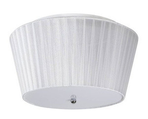 Biały plafon sufitowy LED zintegrowany 3W + 3xG9 do salonu CAMEA organza