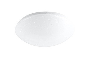 Biały plafon LED gwiezdne niebo 33 cm do salonu MAGNUS 4000K