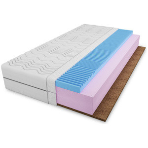 Hipoalergiczny materac piankowy 80x200 cm RIPOSO pianka profilowana