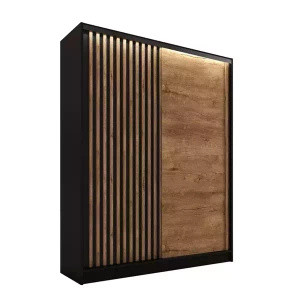 Szafa przesuwna z lamelami 150 cm LAMEL 3D