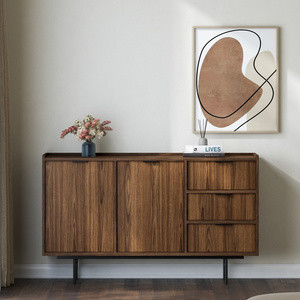 Komoda 150 cm do salonu z szufladami ELVIO orzech warmia