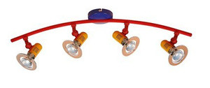 Lampa sufitowa spot listwa 4-punktowa do pokoju dziecięcego BABY