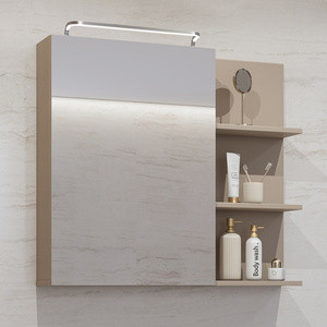 Szafka wisząca do łazienki z lustrem 78 cm IRVINE congo