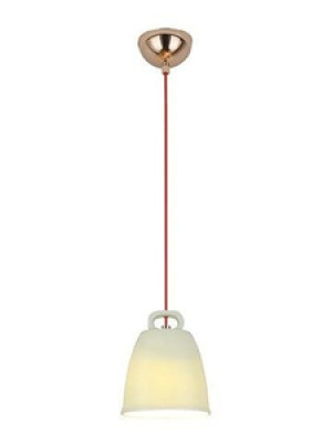 Zielona lampa wisząca nad stół w stylu skandynawskim SEWILLA ceramika