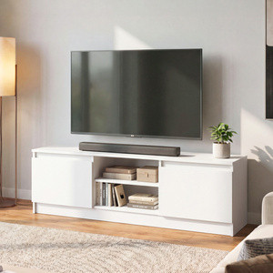Szafka pod telewizor 135 cm SAVIO biała