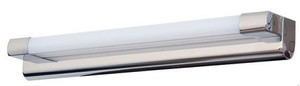 Srebrny kinkiet nad lustro do łazienki 55 cm MIA LED IP20