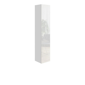 Biały słupek z półkami 35 cm PREMIUM