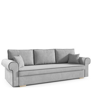 Nowoczesna sofa trzyosobowa do salonu z funkcją spania MAGNOLIA