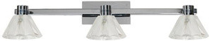 Lampa sufitowa listwa 3-punktowa do salonu ZEN 3xG9 33 cm