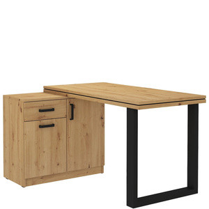 Biurko narożne dąb artisan MULL